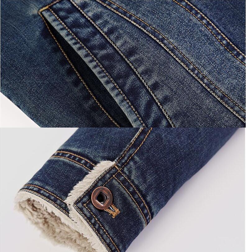 Men's Winter Denim Jacket Trendy Warm Wool Liner Coat Male Thicker Outwear Jean Jackets Men Cowboy Casual Outfits Plus Size 4XL - Image 9